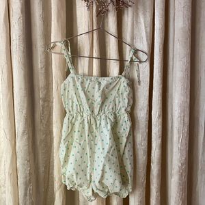 Boutique • Polkadot Tie Romper